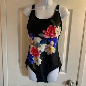 Calvin Klein One Piece Bathingsuit SZ 14 EUC